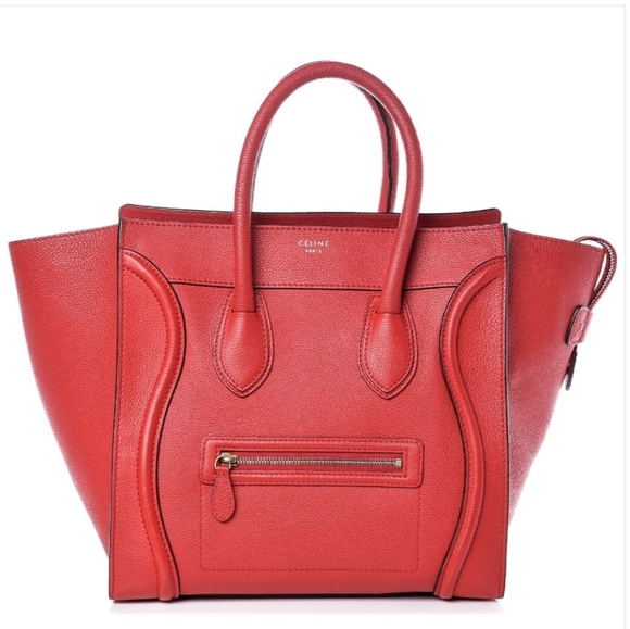Celine Handbags - 😻😻 🛑SOLD🛑 CELINE Drummed Calfskin Mini 